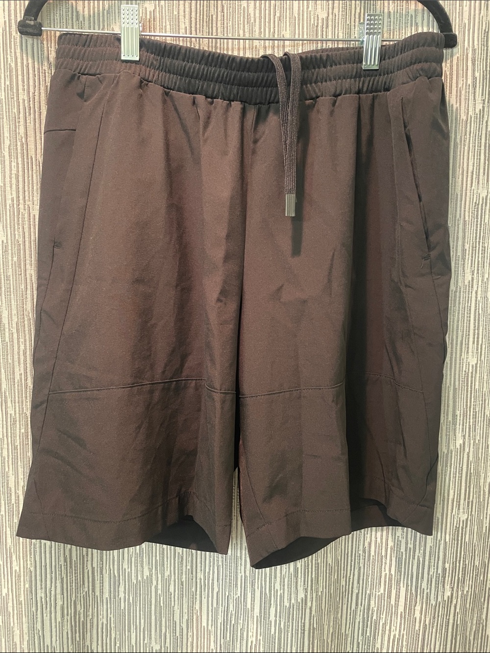 Men's Athletic Black Quick-Dry Performance Shorts